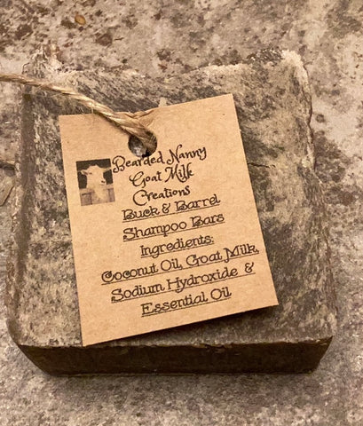 Buck & Barrel Goat Milk Shampoo Bar