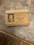 Basil, Sage & Mint Goat Milk Soap Bar