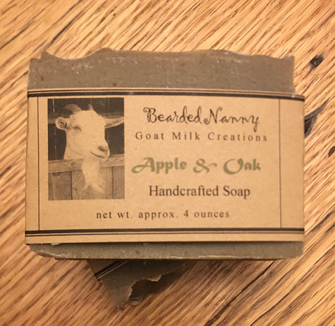 Apple & Oak Goat Milk Soap Bar