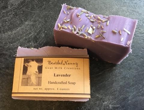 Lavender Goat Milk Soap Bar