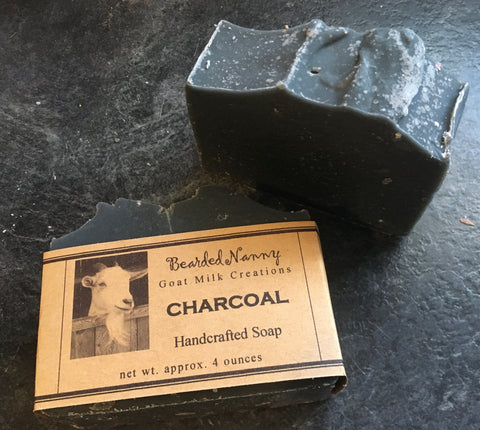 Charcoal Goat Milk Soap Bar